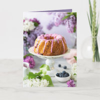 Bolo de aniversário elegante