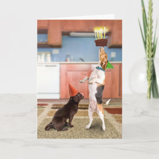 Cartão Bolo de equilíbrio