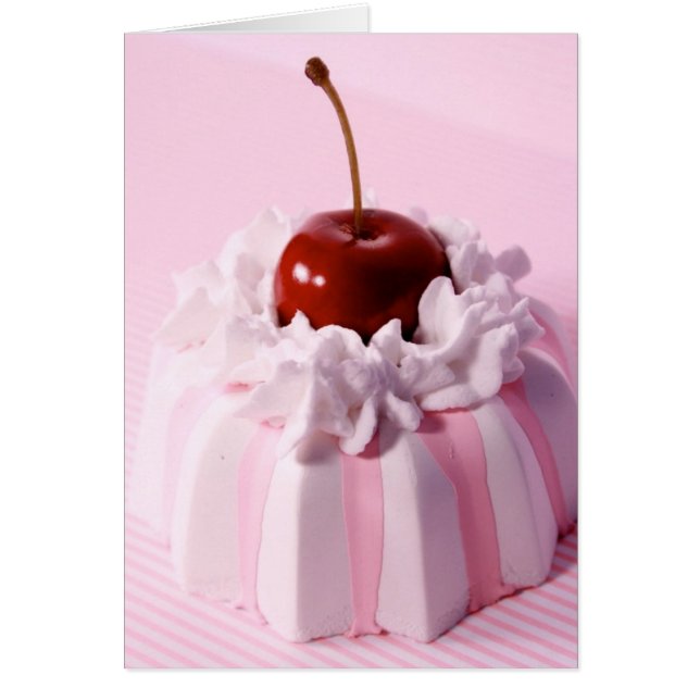 Cartão Bolo de Muito Cereja (Frente)