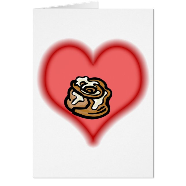 Cartão bolo do cinamon (Frente)