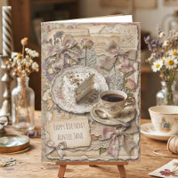 Bolo e Café de Aniversário Personalizado