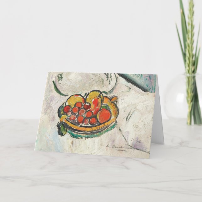 Cartão Bolsa de Frutas | George Leslie Hunter (Frente)