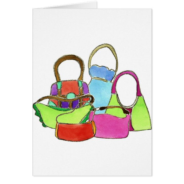 Cartão Bolsas do desenhista (Frente)