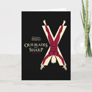 Cartão Bolton Sigil - Nossas lâminas são nítidas