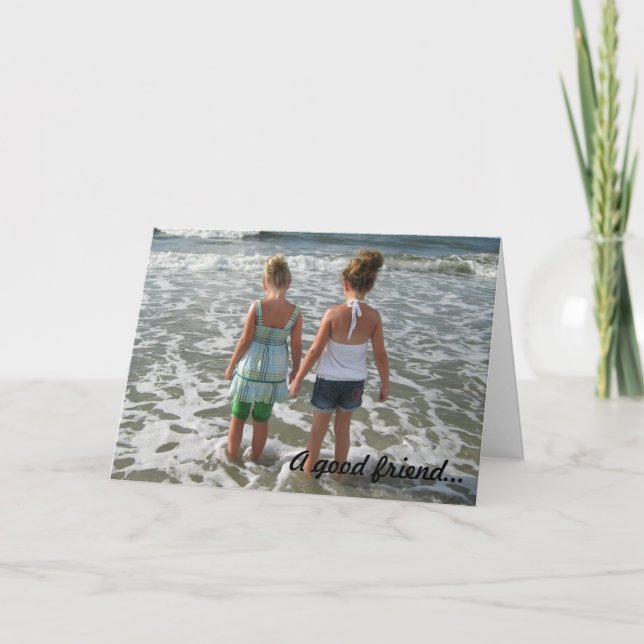 Cartão Bom amigo (Frente)