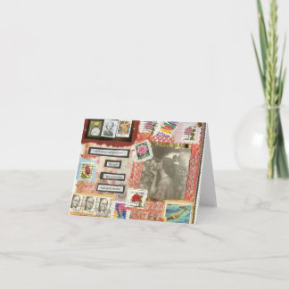 Cartão Bom correio Notecard por Mary Dunham Walters