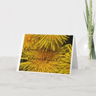 Cartão Bom dia linda