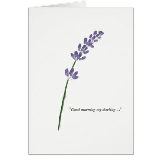 CARTÃO "BOM DIA MEU QUERIDO… EU ADORE O "