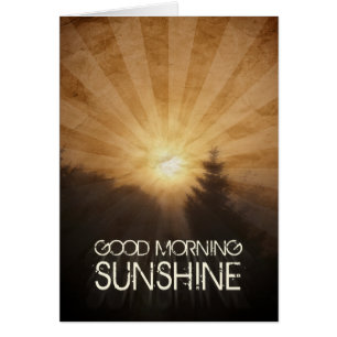 Cartão Bom dia, sol