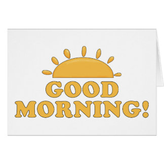 Cartão Bom dia Sol
