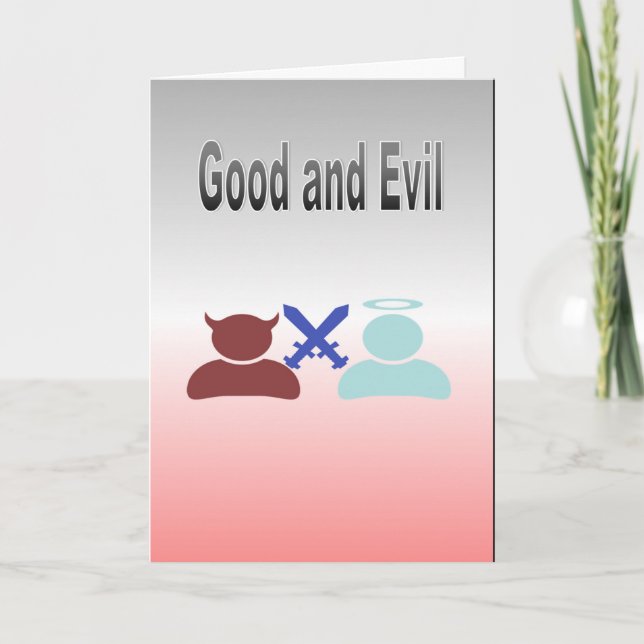 Cartão Bom e Mau (Frente)