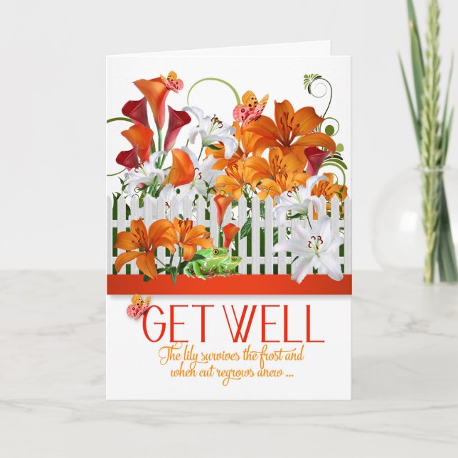 Cartão Bom Jardim dos Lírios (Frente)