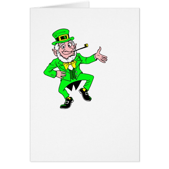 Cartão Bom tempo irlandês (Frente)