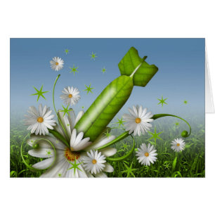 Cartão Bomba da Flor