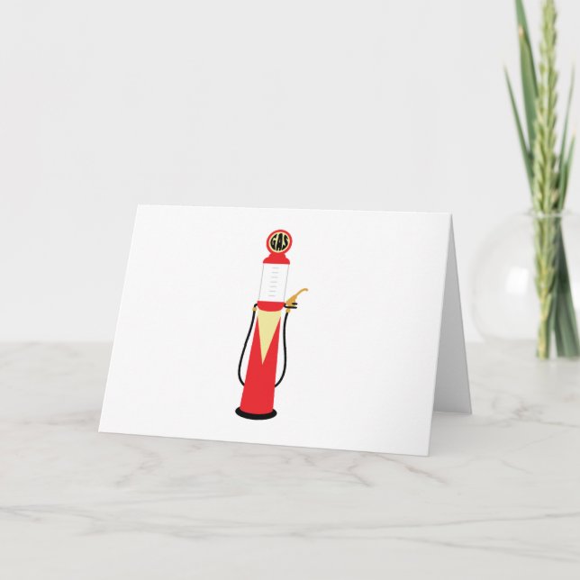 Cartão Bomba de Gás (Frente)