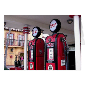 Cartão Bombas de gás