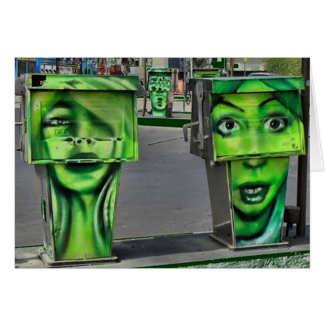 Cartão Bombas de Gasps (Frente Horizontal)