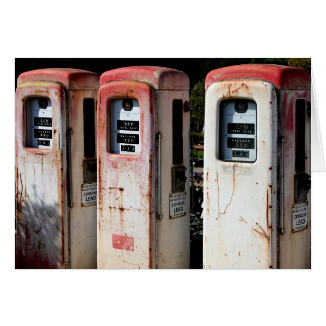 Cartão Bombas retros (Frente Horizontal)