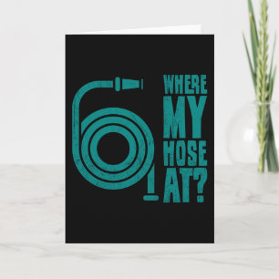 Cartão Bombeiro Roupas Engraçadas de Bombeiro Bombeiro