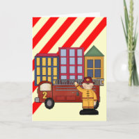 Bombeiro segundo aniversário