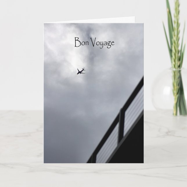 Cartão Bon Voyage (Frente)