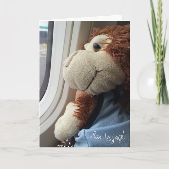 Cartão Bon Voyage! (Frente)