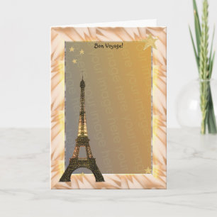 Cartão Bon Voyage! Template