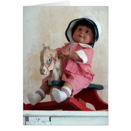 Cartão Boneca Antiga