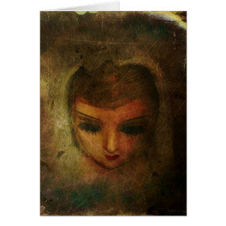 Cartão Boneca do Boudoir