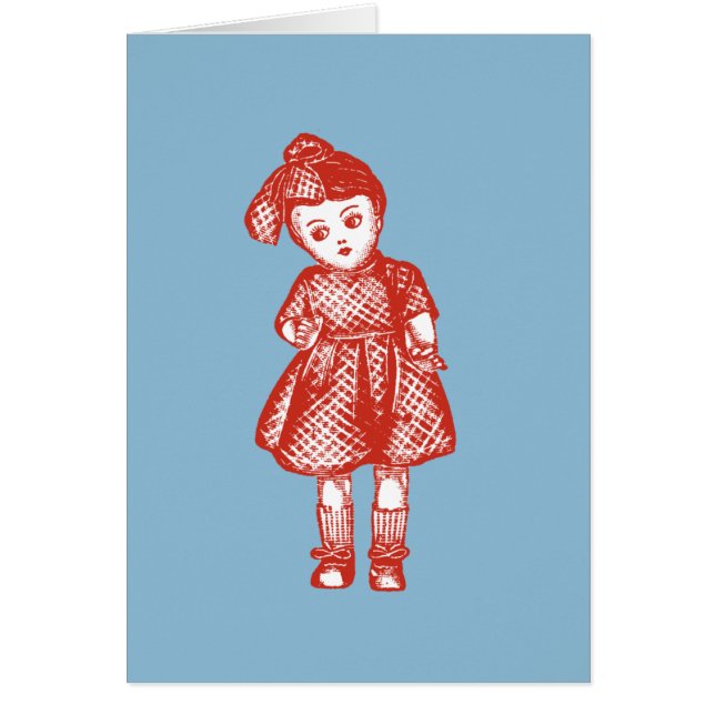 Cartão Bonecas velhas e moídas (Frente)