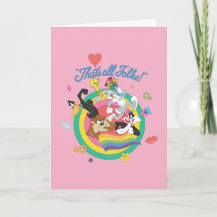 Cartão BONEY TUNES™ - Isso é tudo, pessoal! Pride Bullsey