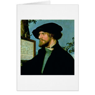 Cartão Bonifacius Amerbach, 1519 (óleo no pinewood)