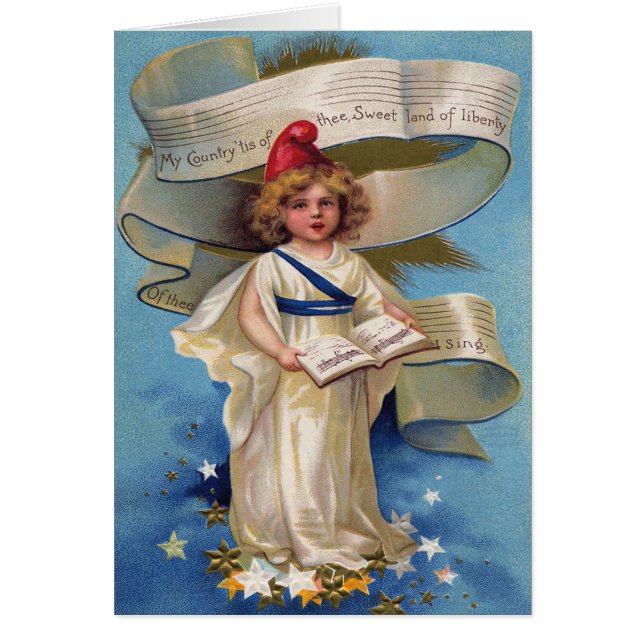 Cartão Bonita Menininha Liberdade (Frente)