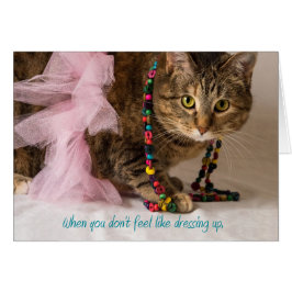 Cartão Bonito apenas a maneira você é