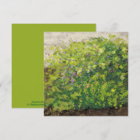 Bonito Aquarela Pintura Gráfica Bush Floral