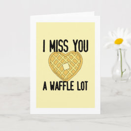 Cartão Bonito faltando alguém diz que sinto sua falta de 