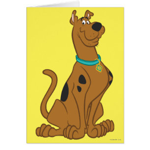 Cartão Bonito mais bonito de Scooby-Doo do que
