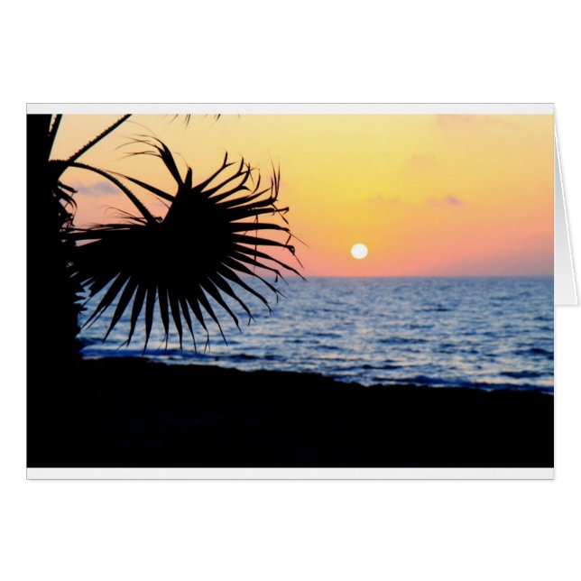 CARTÃO BONITO SOL DE PRAIA (Frente Horizontal)