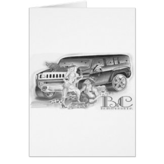 Cartão Bonny n Clyde