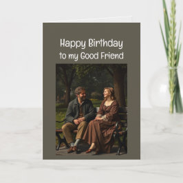 Cartão Bons Amigos Amo de Aniversário