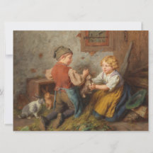 Bons Amigos (Jovens Brincando Com Coelho De Pet)