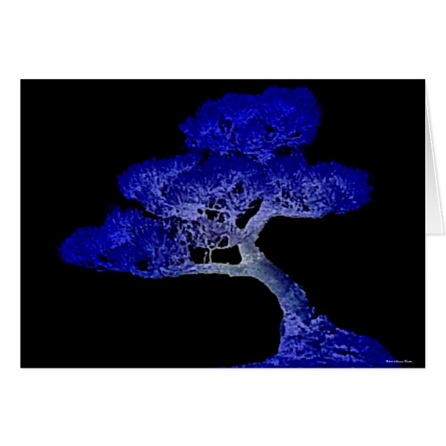 Cartão Bonsai (Frente Horizontal)