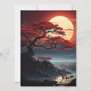Cartão Bonsai Tree