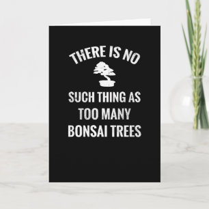 Cartão Bonsai Tree Gift   Bonsai Lover Bonsai Tree Lover