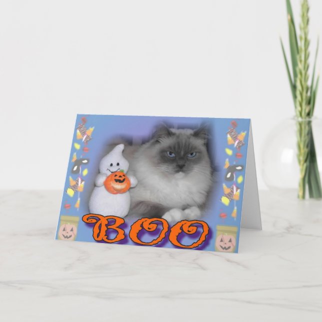 Cartão Boo!! (Frente)