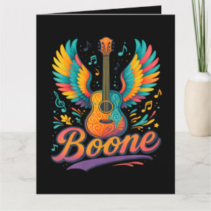 Cartão Boone Guitar