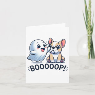 Cartão Boop Easy Laz do Buldogue Francês do Fantasma do D