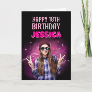 Cartão Bootleg Rap Personalizado Legal Feliz Aniversário