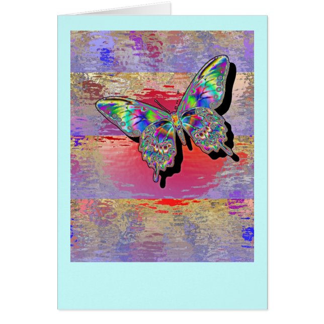 Cartão Borboleta (Frente)