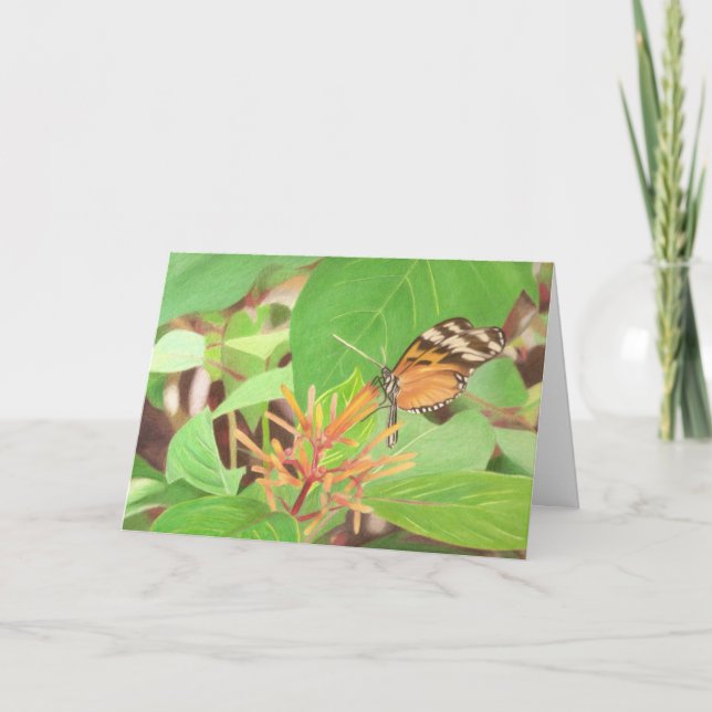 Cartão Borboleta (Frente)